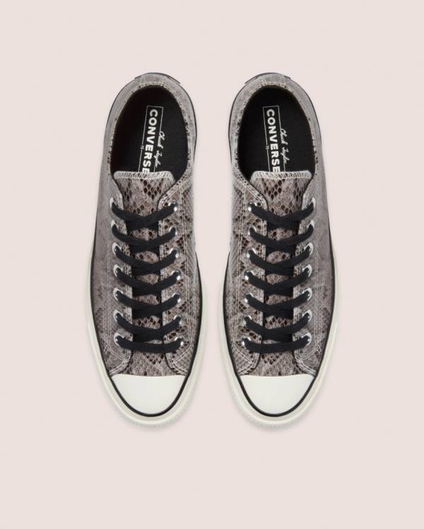 Converse Chuck 70 Reptile Süet Düz Taban Ayakkabı Gri | CV-260UHV