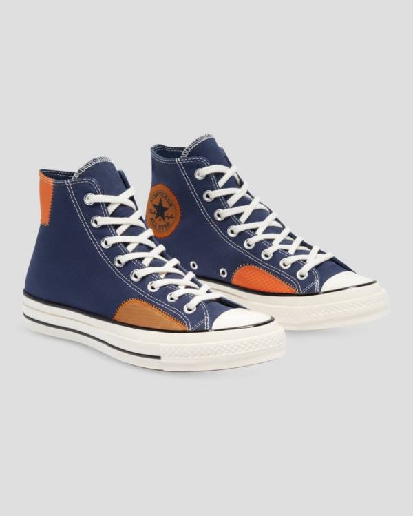 Converse Chuck 70 Ripstop Yüksek Taban Ayakkabı Mavi | CV-069RDO