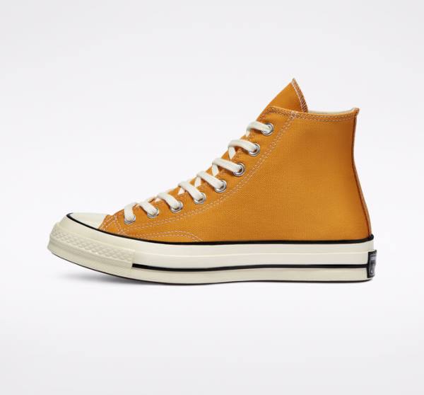 Converse Chuck 70 Sunflower Yellow Yüksek Taban Ayakkabı Siyah | CV-682WCO