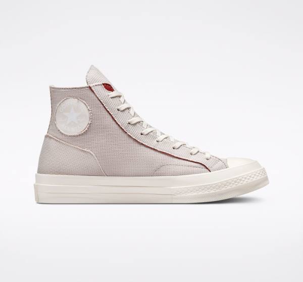 Converse Chuck 70 Tearaway Yüksek Taban Ayakkabı Açık Gümüş Pembe | CV-187CXN