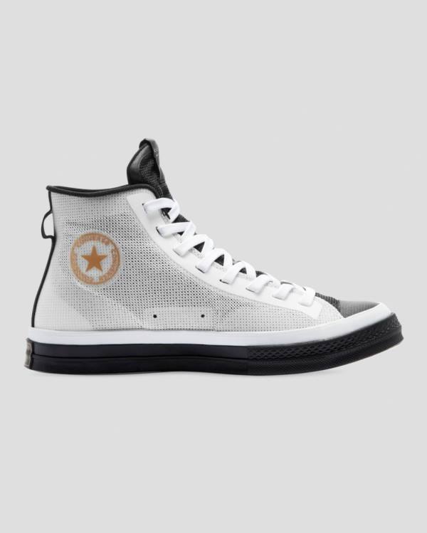 Converse Chuck 70 Then & Now Yüksek Taban Ayakkabı Siyah Beyaz | CV-483EBD