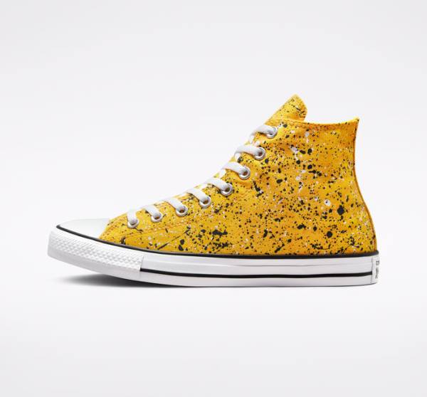 Converse Chuck Taylor All Star Archive Paint Splatter Yüksek Taban Ayakkabı Beyaz | CV-460AYW