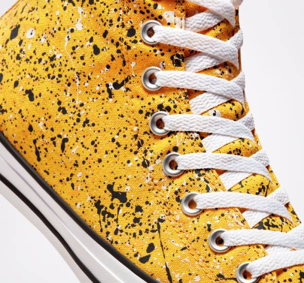 Converse Chuck Taylor All Star Archive Paint Splatter Yüksek Taban Ayakkabı Beyaz | CV-460AYW