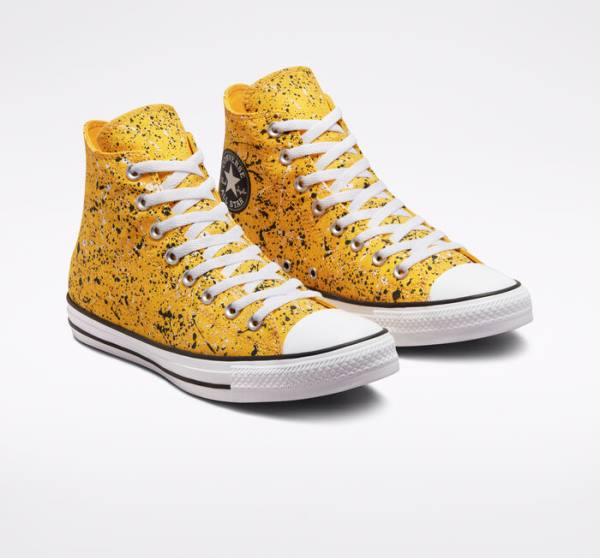 Converse Chuck Taylor All Star Archive Paint Splatter Yüksek Taban Ayakkabı Beyaz | CV-460AYW