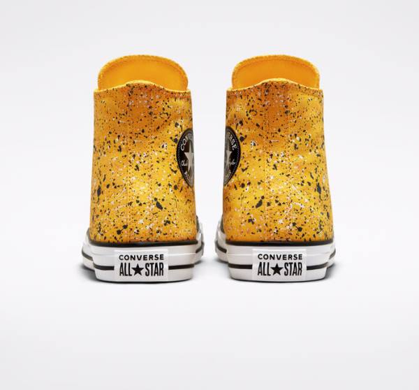 Converse Chuck Taylor All Star Archive Paint Splatter Yüksek Taban Ayakkabı Beyaz | CV-460AYW