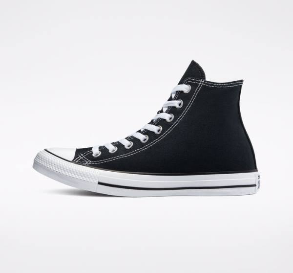 Converse Chuck Taylor All Star Black Yüksek Taban Ayakkabı Siyah | CV-701ZUG