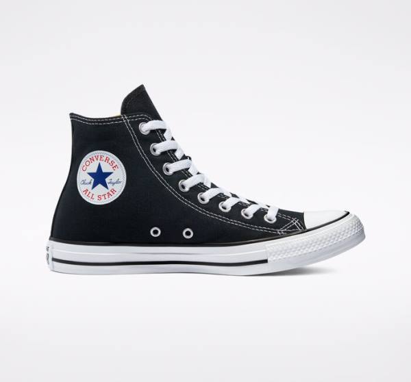 Converse Chuck Taylor All Star Black Yüksek Taban Ayakkabı Siyah | CV-701ZUG