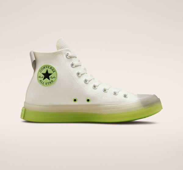 Converse Chuck Taylor All Star CX Crafted Stripes Yüksek Taban Ayakkabı Açık Yeşil | CV-083FJQ