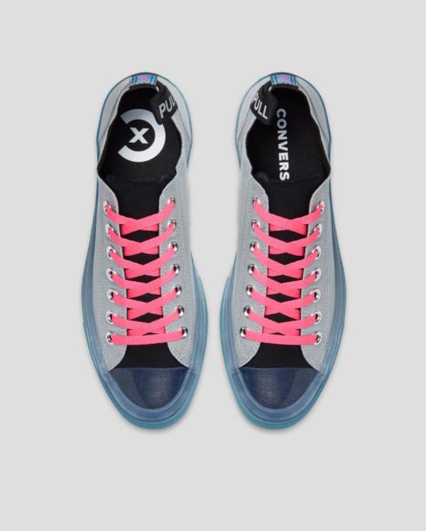 Converse Chuck Taylor All Star CX Pull Tab Düz Taban Ayakkabı Gri | CV-439ETR