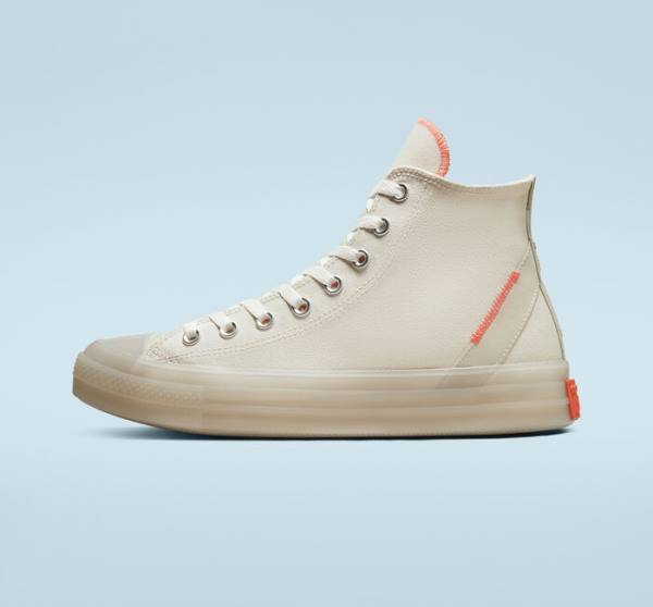 Converse Chuck Taylor All Star CX Stretch Kanvas Yüksek Taban Ayakkabı Kahverengi Mango | CV-896WJF