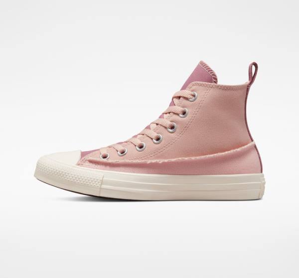 Converse Chuck Taylor All Star Crafted Kanvas Yüksek Taban Ayakkabı Pembe Pembe Pembe | CV-326GHK