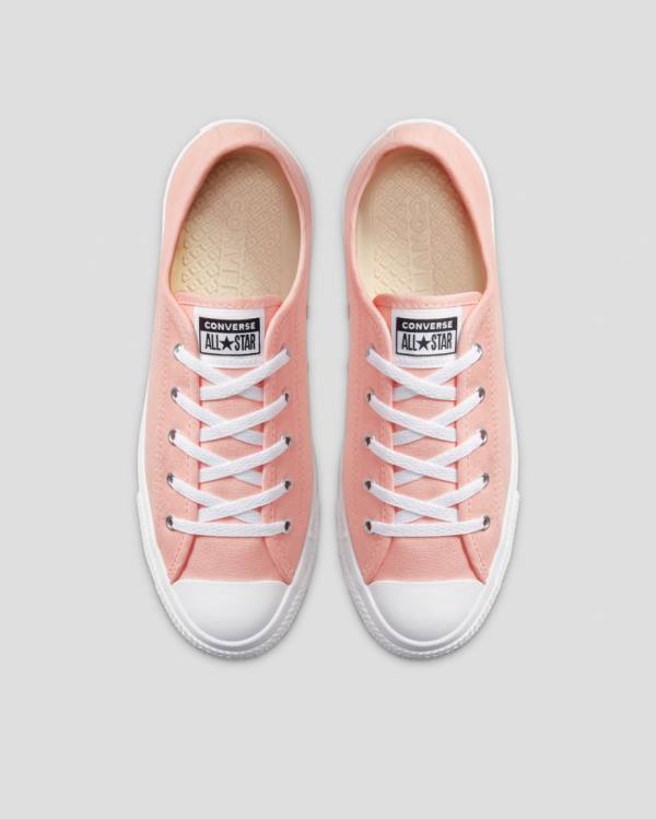 Converse Chuck Taylor All Star Dainty Seasonal Colour Düz Taban Ayakkabı Pembe | CV-719VMH