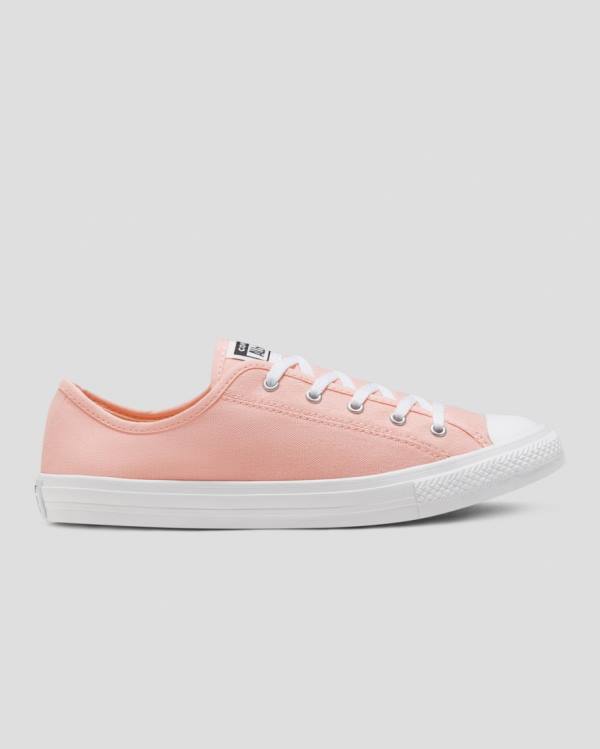 Converse Chuck Taylor All Star Dainty Seasonal Colour Düz Taban Ayakkabı Pembe | CV-719VMH