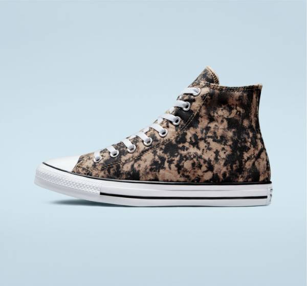 Converse Chuck Taylor All Star Dip Dye Yüksek Taban Ayakkabı Siyah Beyaz | CV-108GKS