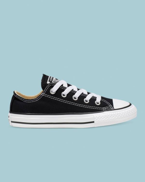 Converse Chuck Taylor All Star Düz Taban Ayakkabı Siyah | CV-124NBV