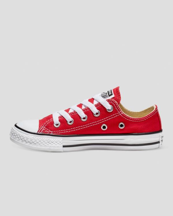 Converse Chuck Taylor All Star Düz Taban Ayakkabı Kırmızı | CV-375XAC