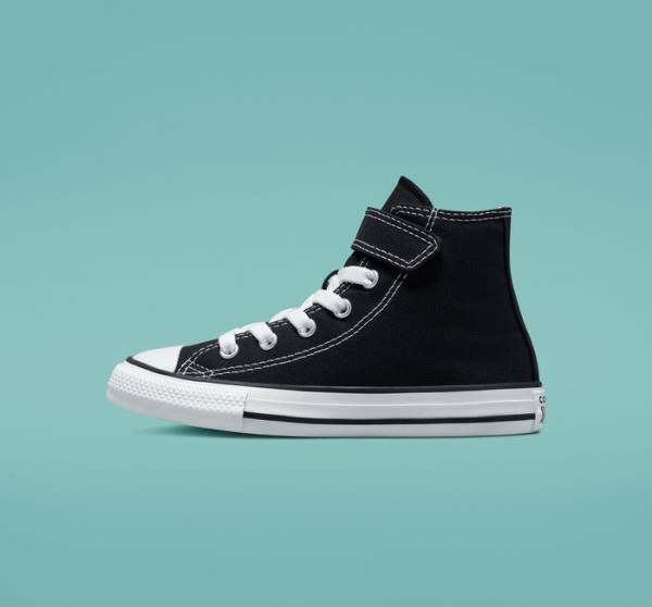 Converse Chuck Taylor All Star Easy-On Yüksek Taban Ayakkabı Siyah Bej Rengi Beyaz | CV-520QFS