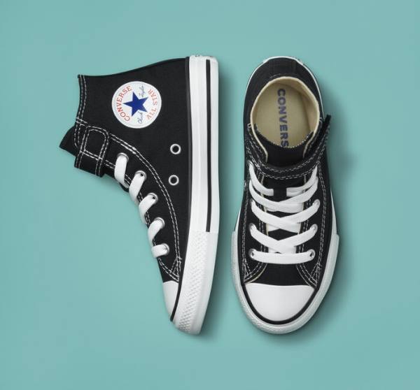 Converse Chuck Taylor All Star Easy-On Yüksek Taban Ayakkabı Siyah Bej Rengi Beyaz | CV-520QFS