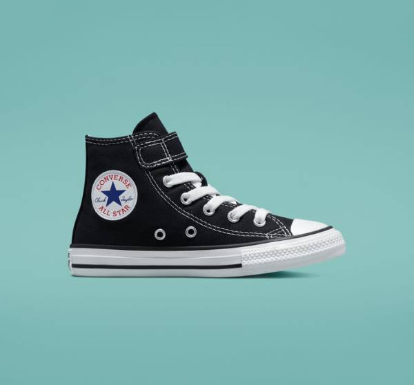 Converse Chuck Taylor All Star Easy-On Yüksek Taban Ayakkabı Siyah Bej Rengi Beyaz | CV-520QFS