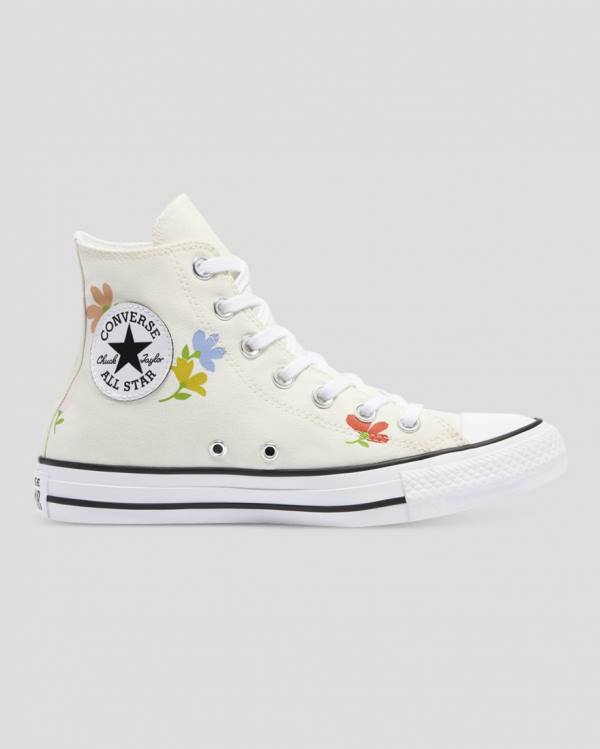 Converse Chuck Taylor All Star Garden Party Yüksek Taban Ayakkabı Bej Rengi | CV-461RXQ