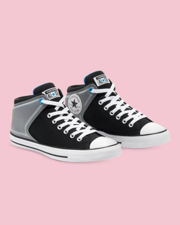 Converse Chuck Taylor All Star High Sokak Yüksek Taban Ayakkabı Siyah | CV-078ZGP