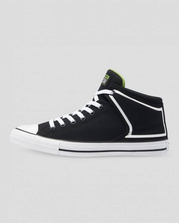 Converse Chuck Taylor All Star High Sokak Dramatic Nights Yüksek Taban Ayakkabı Siyah | CV-341JOT