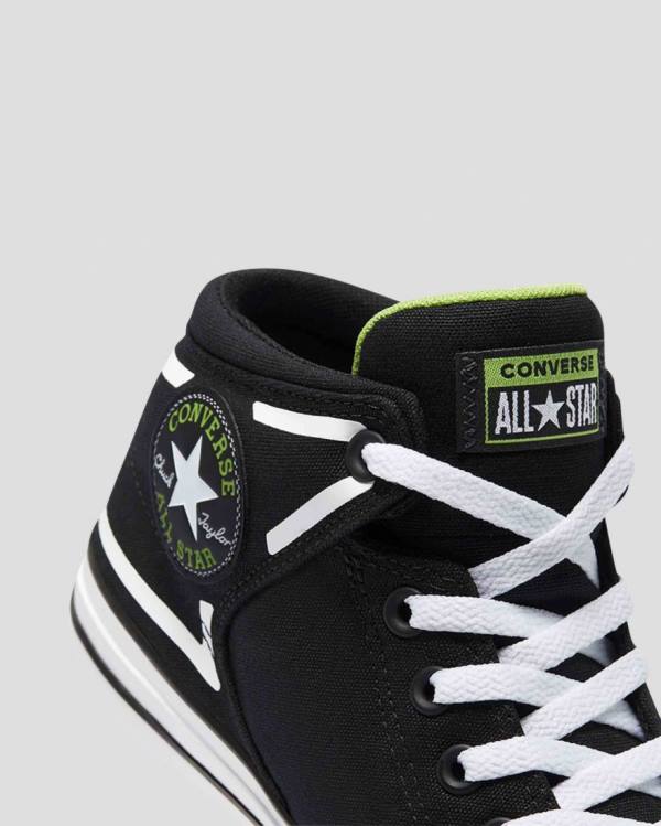 Converse Chuck Taylor All Star High Sokak Dramatic Nights Yüksek Taban Ayakkabı Siyah | CV-341JOT