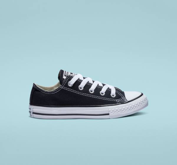 Converse Chuck Taylor All Star Klasik Düz Taban Ayakkabı Siyah | CV-643HIK