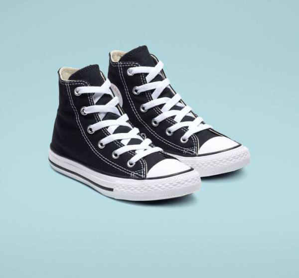 Converse Chuck Taylor All Star Klasik Yüksek Taban Ayakkabı Siyah | CV-265TDY