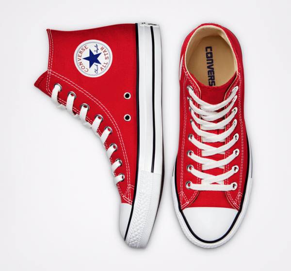 Converse Chuck Taylor All Star Klasik Yüksek Taban Ayakkabı Kırmızı | CV-980VJA