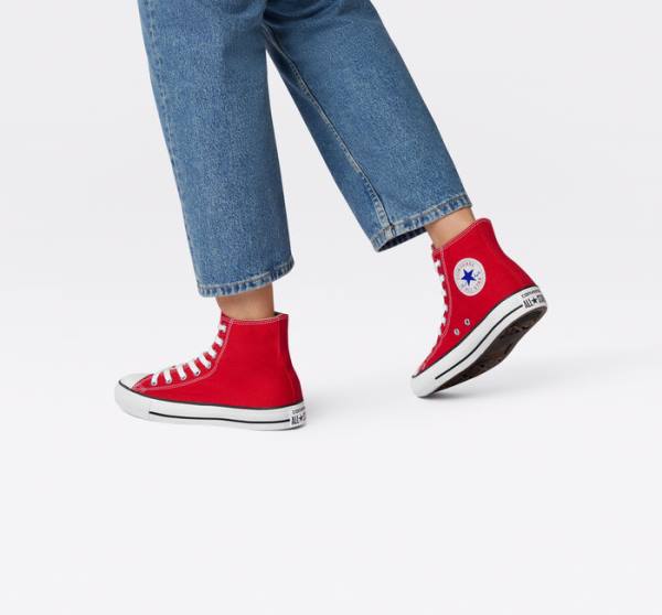 Converse Chuck Taylor All Star Klasik Yüksek Taban Ayakkabı Kırmızı | CV-980VJA