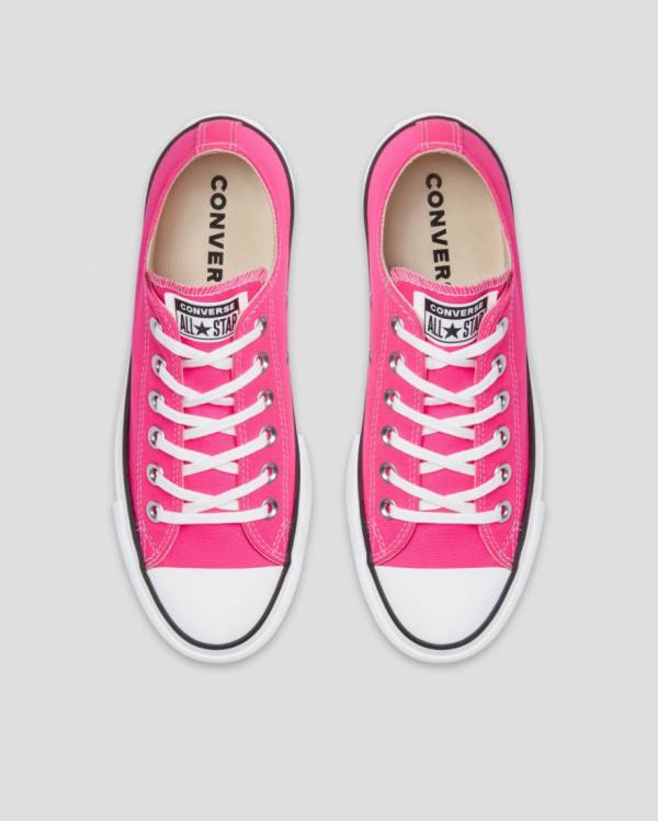 Converse Chuck Taylor All Star Lift Seasonal Colour Düz Taban Ayakkabı Pembe | CV-270AOS