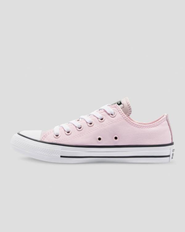 Converse Chuck Taylor All Star Mono Metallic Düz Taban Ayakkabı Pembe | CV-143HGC