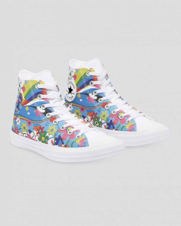 Converse Chuck Taylor All Star Pride Yüksek Taban Ayakkabı Renkli | CV-045HZX