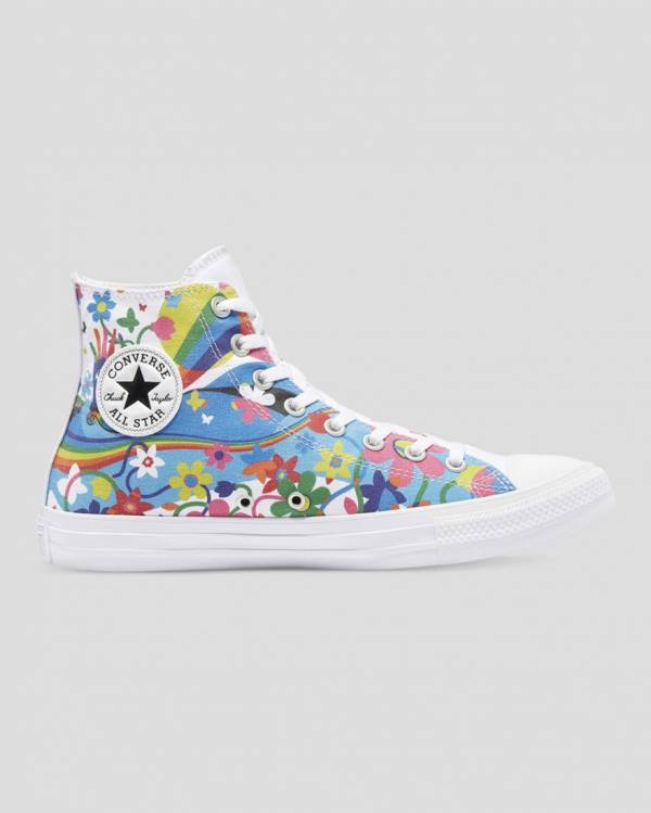 Converse Chuck Taylor All Star Pride Yüksek Taban Ayakkabı Renkli | CV-045HZX