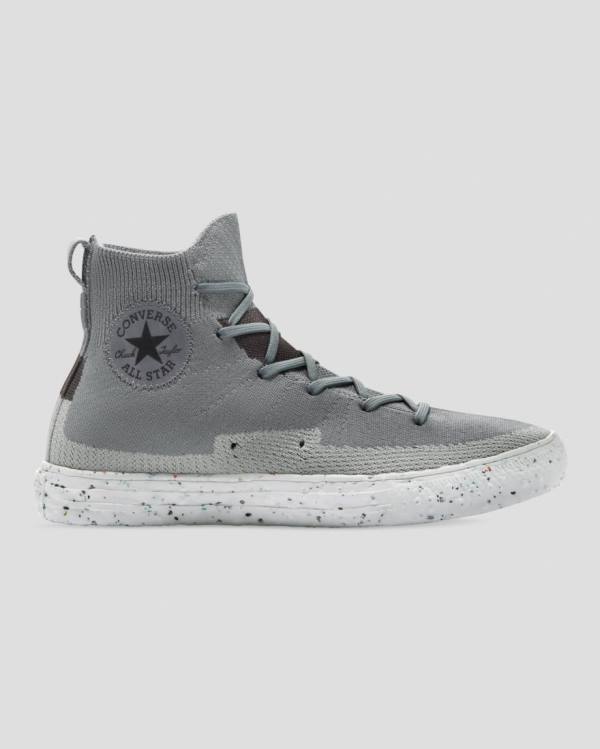 Converse Chuck Taylor All Star Renew Crater Knit Yüksek Taban Ayakkabı Gri | CV-274NFR