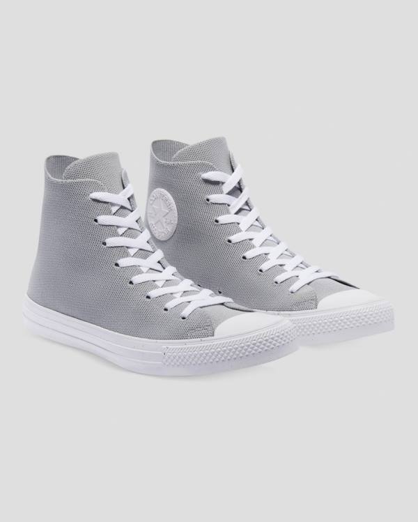 Converse Chuck Taylor All Star Renew Knit Yüksek Taban Ayakkabı Gri | CV-852BCP