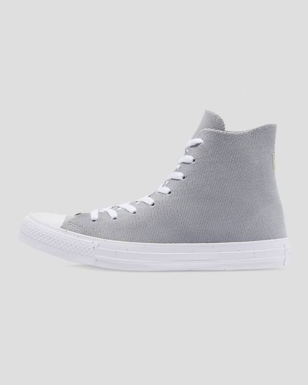 Converse Chuck Taylor All Star Renew Knit Yüksek Taban Ayakkabı Gri | CV-852BCP