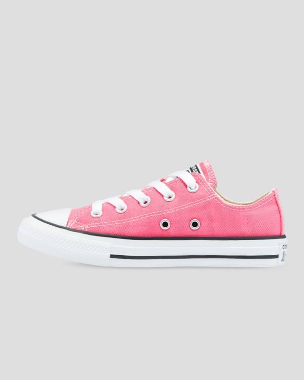 Converse Chuck Taylor All Star Seasonal Colour Düz Taban Ayakkabı Pembe | CV-153XQW