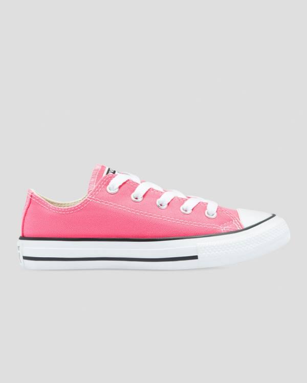 Converse Chuck Taylor All Star Seasonal Colour Düz Taban Ayakkabı Pembe | CV-153XQW