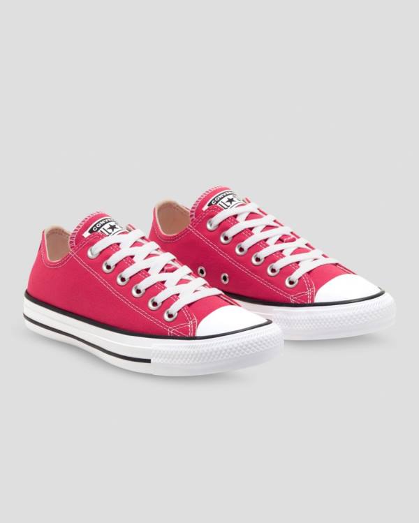 Converse Chuck Taylor All Star Seasonal Colour Düz Taban Ayakkabı Pembe | CV-328FUQ