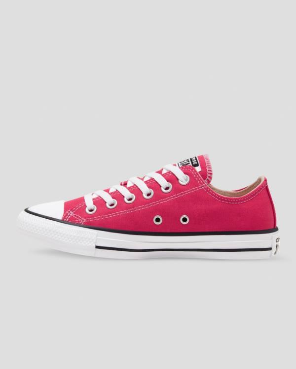 Converse Chuck Taylor All Star Seasonal Colour Düz Taban Ayakkabı Pembe | CV-328FUQ