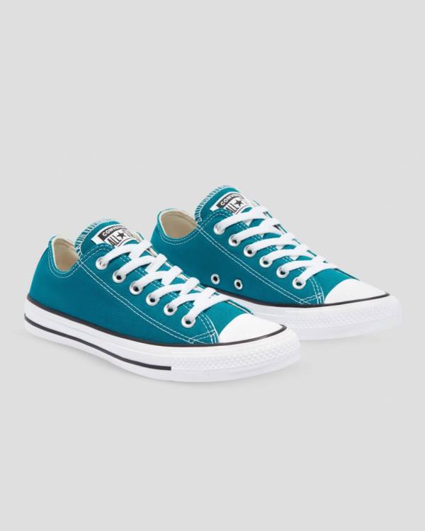 Converse Chuck Taylor All Star Seasonal Düz Taban Ayakkabı Mavi | CV-394MIH