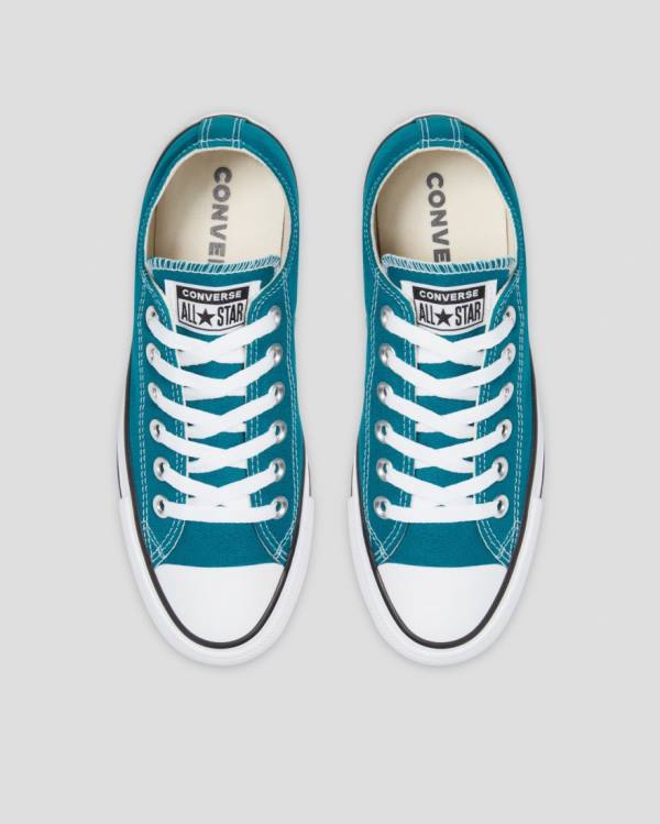 Converse Chuck Taylor All Star Seasonal Düz Taban Ayakkabı Mavi | CV-394MIH