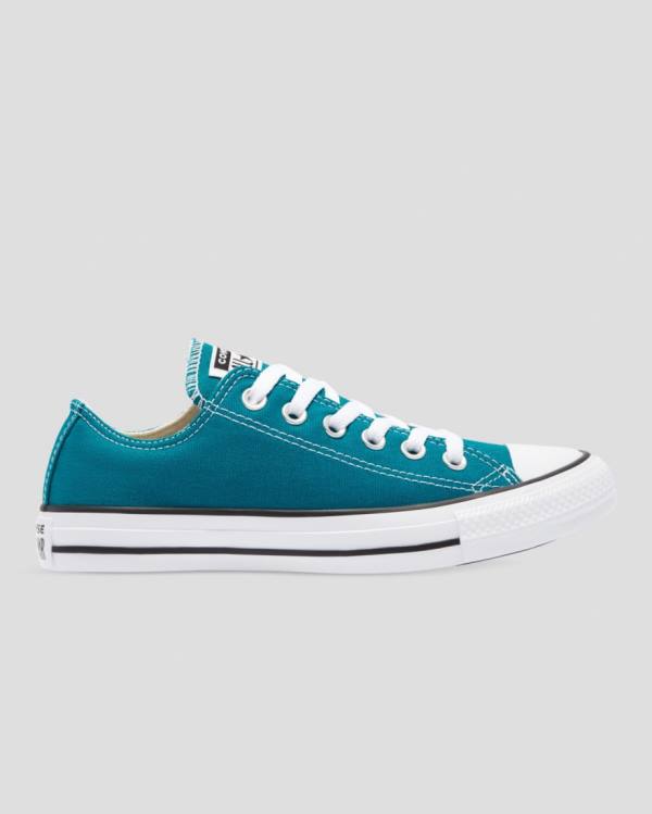 Converse Chuck Taylor All Star Seasonal Düz Taban Ayakkabı Mavi | CV-394MIH