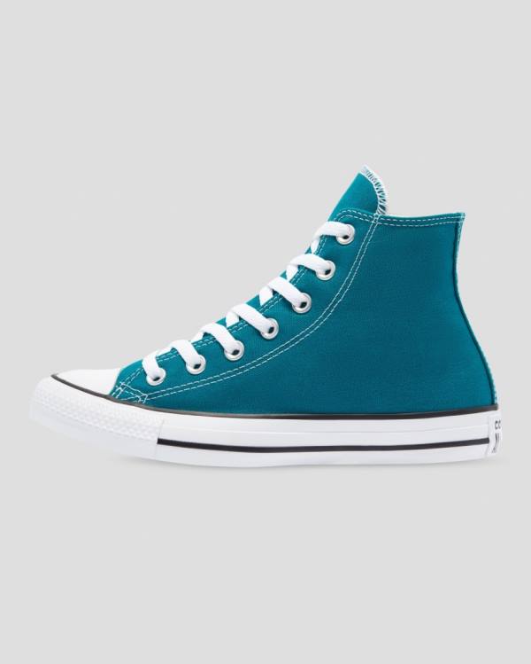 Converse Chuck Taylor All Star Seasonal Yüksek Taban Ayakkabı Mavi | CV-401DHW