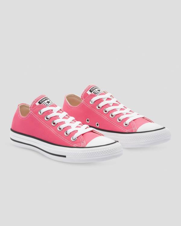 Converse Chuck Taylor All Star Seasonal Colour Düz Taban Ayakkabı Pembe | CV-713FNW