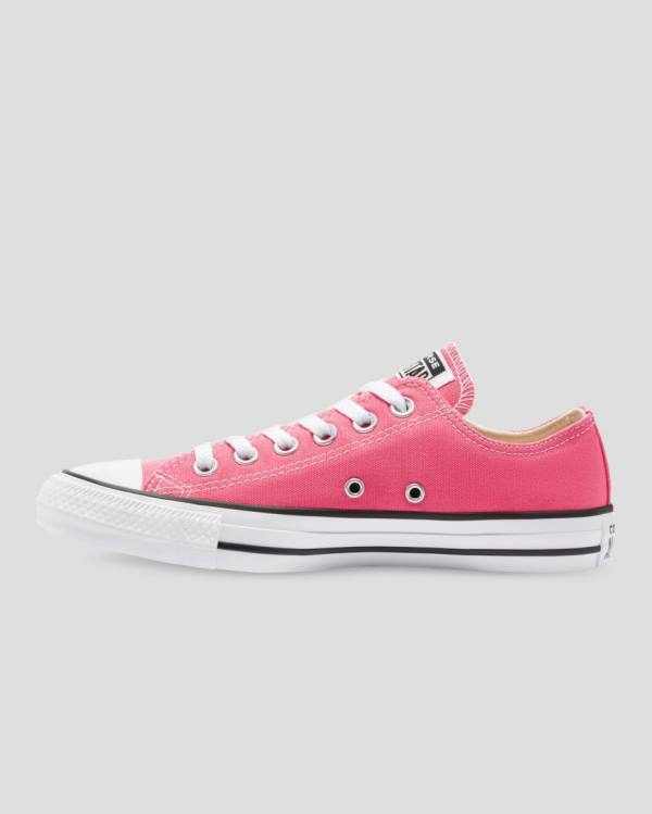 Converse Chuck Taylor All Star Seasonal Colour Düz Taban Ayakkabı Pembe | CV-713FNW