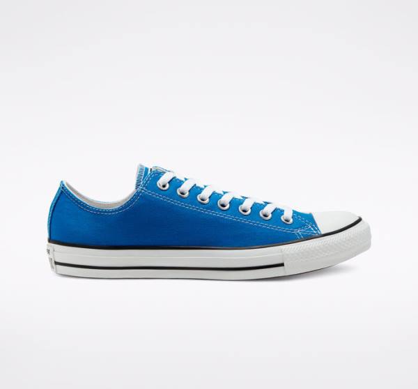 Converse Chuck Taylor All Star Seasonal Color Düz Taban Ayakkabı Mavi | CV-935RTP