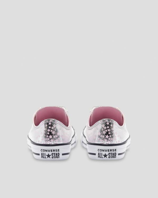 Converse Chuck Taylor All Star Shes A Star Düz Taban Ayakkabı Pembe Gümüş | CV-184SEU